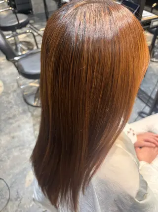 ロング ENORE　東京所属・縮毛矯正/カラー みかみれんのヘアスタイル