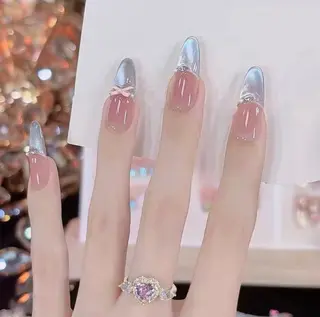 ネイル AND Nail 長さだし専門店のネイルデザイン