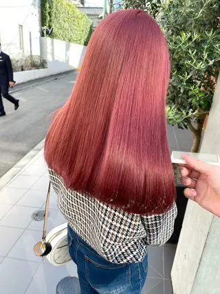 カラー seen所属・境 健助のヘアスタイル