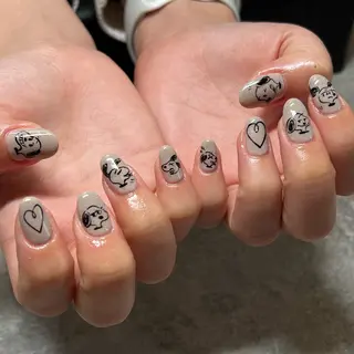 ネイル recette-ルセット-(美容室H.A.Co内)所属・OISHI .Aのネイルデザイン