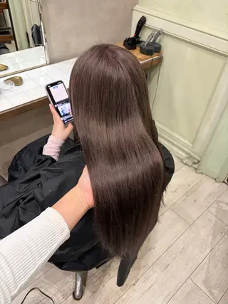 カラー KANNA🩵 /nico心斎橋のヘアスタイル