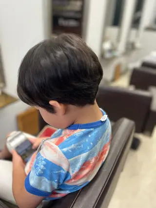 ショート メンズ キッズ 産休の為お休みです! 小島凜のヘアスタイル