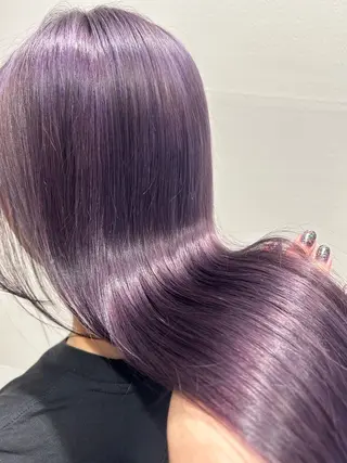 ロング カラー 梅田/ 似合わせ/aikoのヘアスタイル