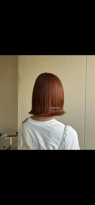 ミディアム カラー カシェリタ🌛 ハルナのヘアスタイル