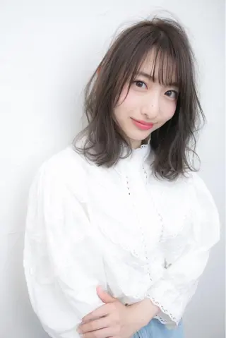 セミロング 🍀デザインカラー 🍀齋藤　翔龍のヘアスタイル