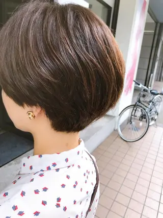 ショート やまもと すぐるのヘアスタイル