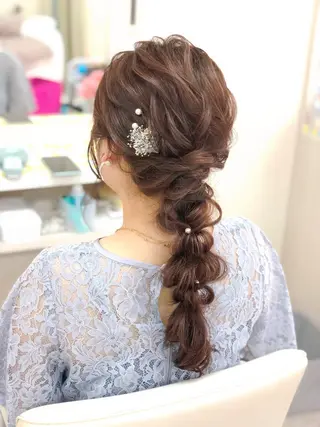 ヘアアレンジ laera 佐藤のヘアスタイル