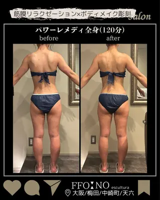 オフ:オン 全身筋膜マッサージのエステ・リラクイメージ