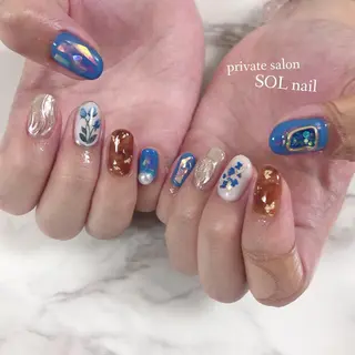 ネイル SOL NAILのネイルデザイン