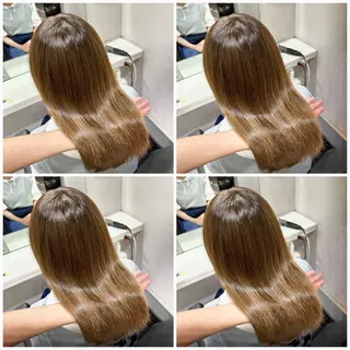 ロング 髪質改善 艶髪矯正 エクステ かいり✂️のヘアスタイル