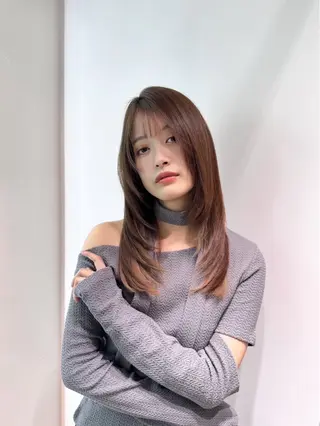 セミロング 【ボブ限定✂︎】髪質 改善艶ボブ￤RICOのヘアスタイル