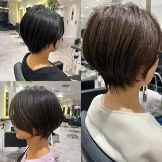 ショート 大人ショート特化/ カットモデル/表参道のヘアスタイル