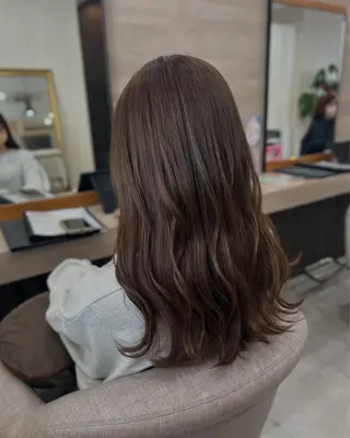 ロング 𝐌𝐀𝐑𝐔𝐈 𝐌𝐈𝐓𝐎🫧のヘアスタイル