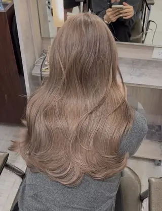 カラー 🎀ツヤ髪✖︎ 暖色🎀RYUKAのヘアスタイル