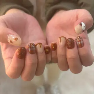ネイル 栗田 ゆう子のネイルデザイン