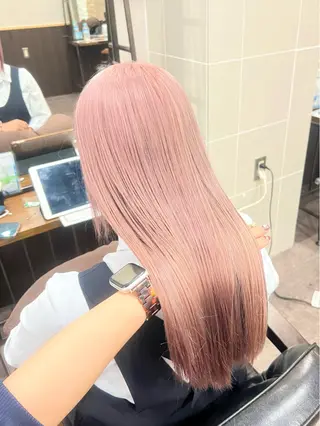 ロング カラー 透明感style 🌿 ASUKAのヘアスタイル