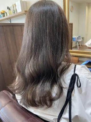ロング カラー Yoshida marinaのヘアスタイル