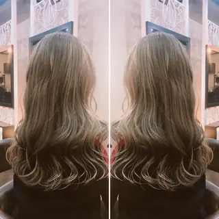 ロング カラー Le rond吹田店のヘアスタイル