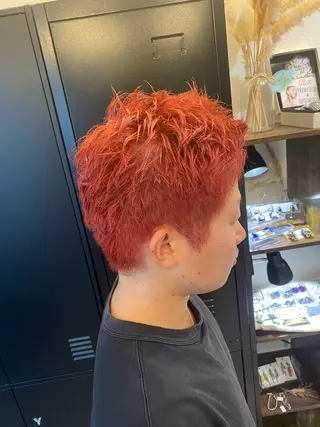ショート カラー 西田辺/ タカスナオヤのヘアスタイル