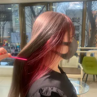 カラー ハイトーン職人 ♡中島凱人のヘアスタイル