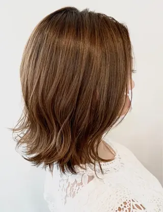 ミディアム FLAGS YAMATOのヘアスタイル