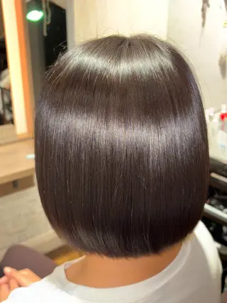 ミディアム Rito 縮毛矯正のヘアスタイル