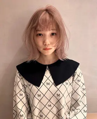 カラー airi໒꒱·ﾟ /デザインカラーのヘアスタイル