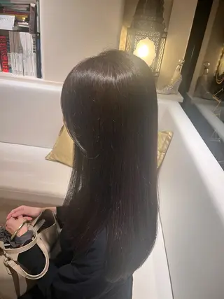 ロング 柴田 葉月のヘアスタイル