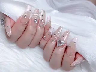 ネイル M🌷nail 長さだし専門店のネイルデザイン