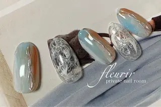 ネイル フルリール 【プライベートサロンのネイルデザイン