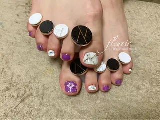 ネイル フルリール 【プライベートサロンのネイルデザイン