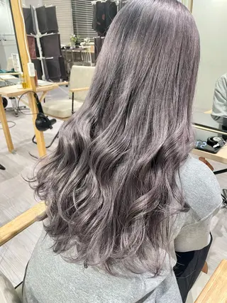 セミロング カラー 透明感🫧ナチュラル 🍀りんたろうのヘアスタイル