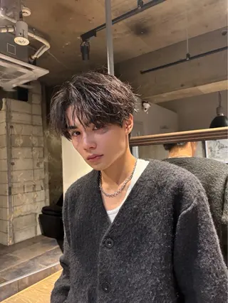 パーマ メンズ メンズ/佐藤 恒輝のヘアスタイル