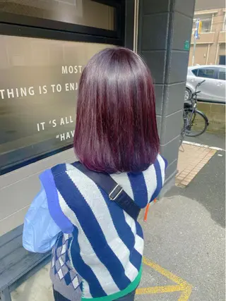 カラー 中富 🍪みなのヘアスタイル