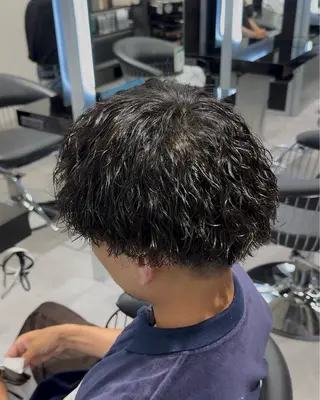 ショート パーマ メンズ メンズ特化👦🏻 和田 晃介のヘアスタイル