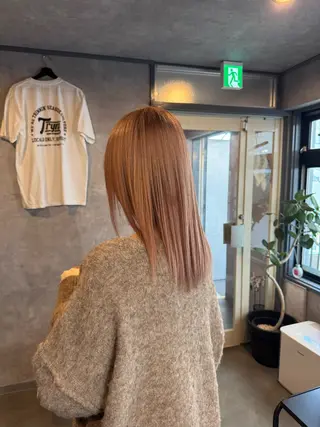 セミロング カラー 🫧trym 🫧鎌田凌太のヘアスタイル