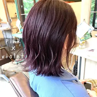 ショート カラー ヘアアレンジ 🌻あいり merci.🌻のヘアスタイル