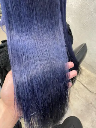 ロング カラー 前髪顔周りカット 沼田　拓斗のヘアスタイル