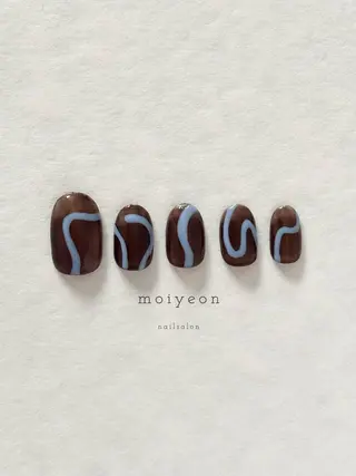 ネイル moiyeon🕊️ ｲﾁｶﾜｻｷｺのネイルデザイン