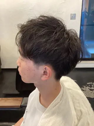 ショート パーマ特化/南保 匠のヘアスタイル