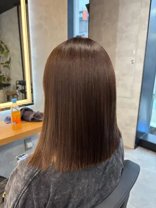 ミディアム カラー 神谷勇太/ 札幌透明感カラー特化のヘアスタイル