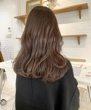 ロング 🌿透明感カラー 松本麻里奈🌼のヘアスタイル