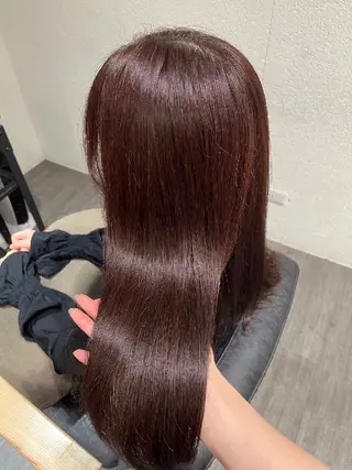 カラー 暖色🍎透明感カラー 🩵小林かりんのヘアスタイル