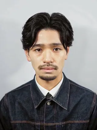 ショート パーマ 田場 彪太郎のヘアスタイル