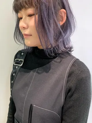 ミディアム カラー 怪我のため6月末 復帰予定田中瑞希🍃のヘアスタイル
