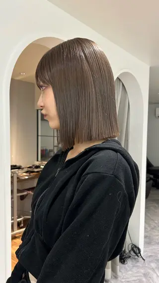 ショート カラー じゅわっと暖色カラー 🍊Moemiのヘアスタイル