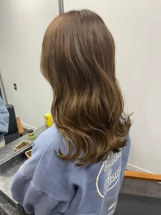 ロング 平田 広大のヘアスタイル
