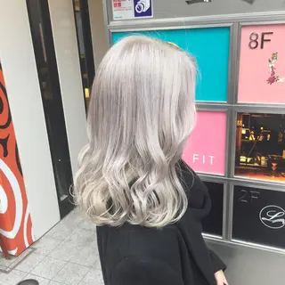 ミディアム カラー ヘアアレンジ mayu .のヘアスタイル