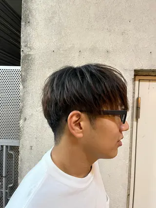 ショート パーマ メンズ 🏆メンズヘア特化 🥇代表りんぺーのヘアスタイル