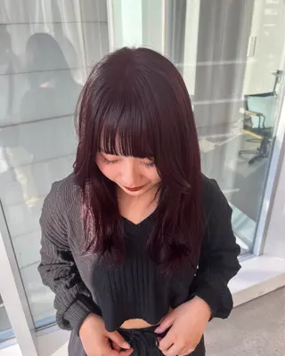 カラー 無料カットモデル募集 ／ueno aiのヘアスタイル